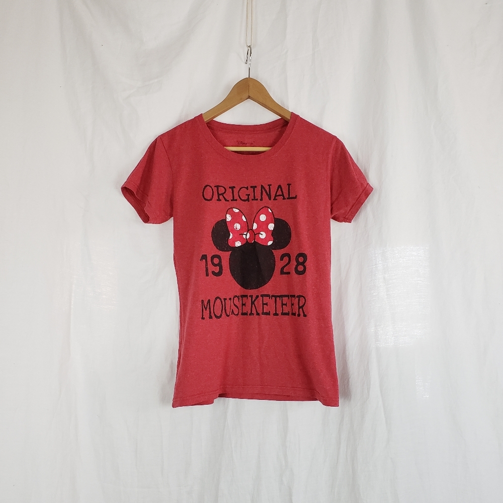 Disney mouseketeer red tshirt size small